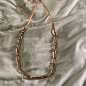J crew long necklace
